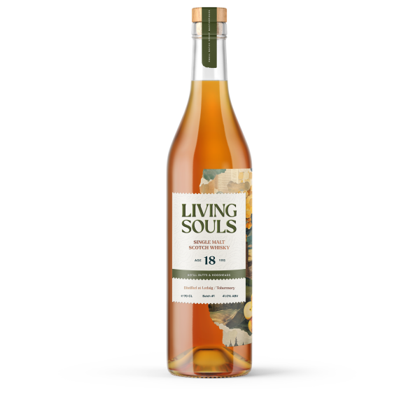 Tobermory / Ledaig 18 Jahre Batch 1 Living Souls 41% 0,7l