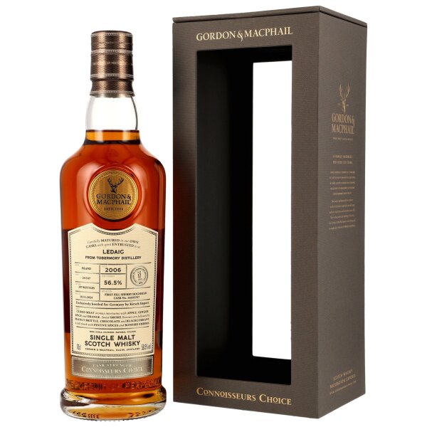Ledaig 2006 - 2024 Connoisseurs Choice Gordon & MacPhail 56,5% 0,7l