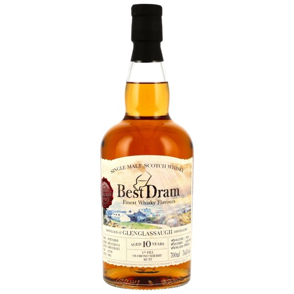 Glenglassaugh 10 Jahre 2014 - 2025 Best Dram 54,6% 0,7l