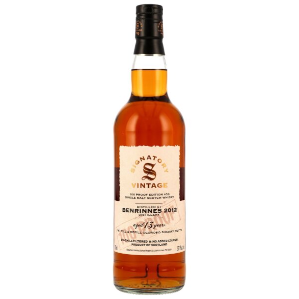 Benrinnes 13 Jahre 2012 - 2025 100 Proof Edition #56 57,1% 0,7l