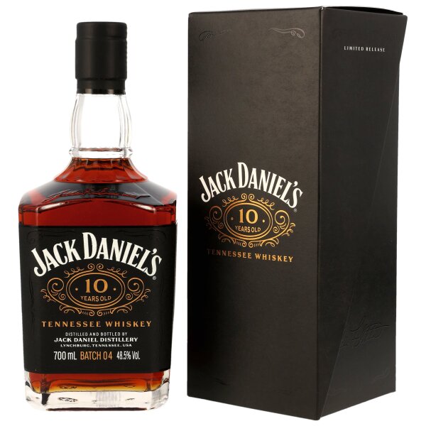 Jack Daniels 10 Jahre Batch 4 48,5% 0,7l