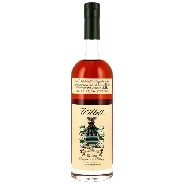Willett 10 Jahre Rye Single Barrel #11514 51,7% 0,7l