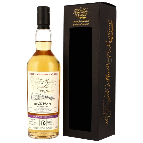 Deanston 16 Jahre 2008 - 2025 Bourbon Barrel #0808000174 SMoS 53,4% 0,7l