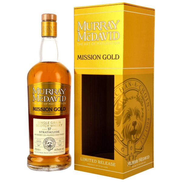 Strathclyde 37 Jahre 1987 - 2025 PX Sherry Barrique (Ex-Peated) Finish Murray McDavid 44,9% 0,7l