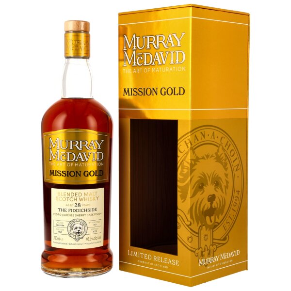 The Fiddichside 27 Jahre 1997 - 2025 PX Sherry Cask Finish Murray McDavid 46,9% 0,7l