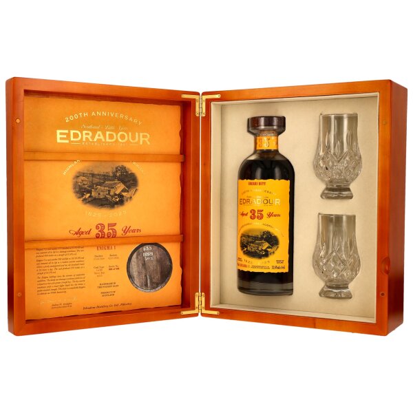 Edradour 35 Jahre 1989 - 2025 Enigma Part 1 Sherry Butt #355 52,6% 0,7l